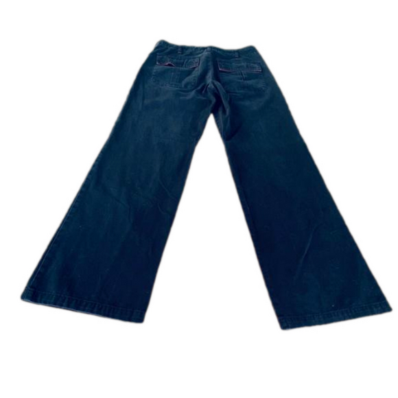 Grunge Goth Wide Leg Double Knee Look Skater JNCO Inspired Cargo Pants Pockets 2 - Picture 3 of 14